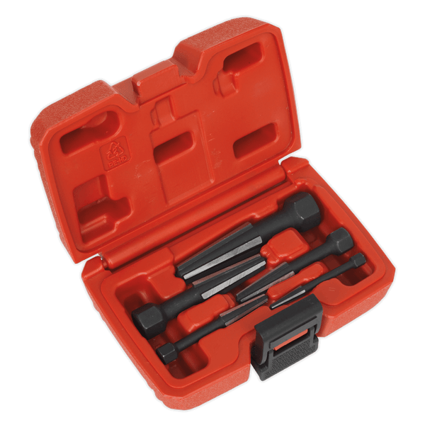 Sealey Extractors 5pc Double Edge Screw Extractor Set-AK752 5054511017694 AK752 - Buy Direct from Spare and Square