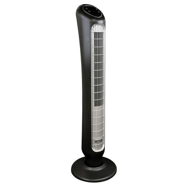 Sealey Fan Sealey 43" Oscillating Quiet High Performance Tower Fan - 5 Modes STF43Q - Buy Direct from Spare and Square