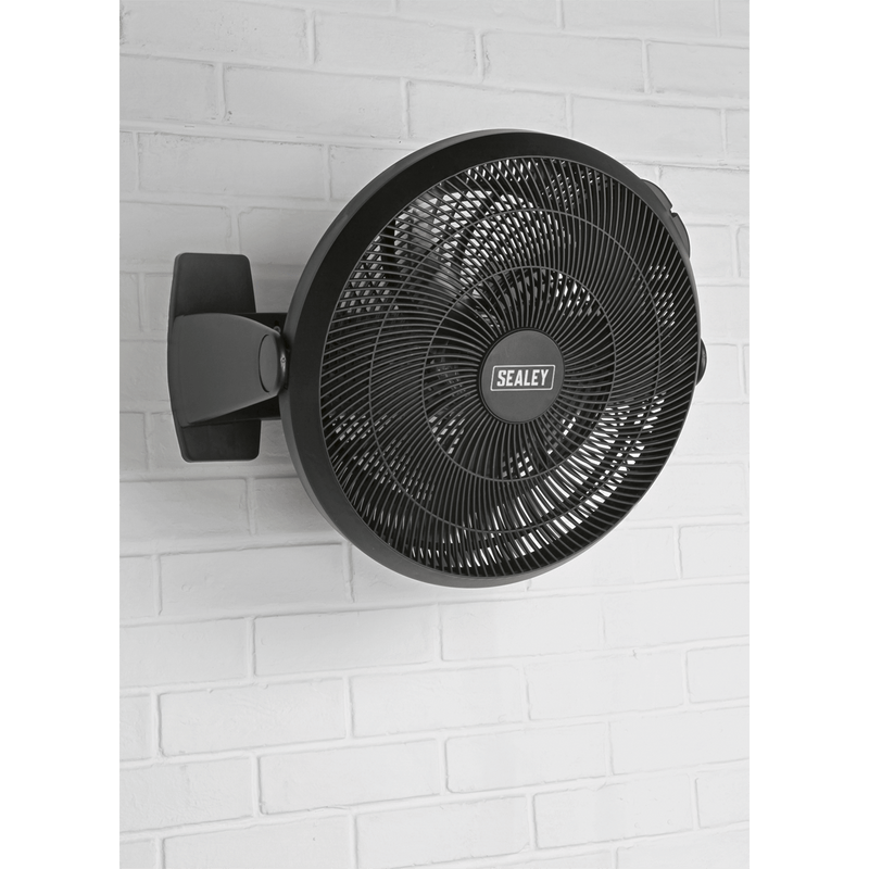 Sealey Fans 16" 3-Speed Desk/Floor Fan 230V-SFF16 5051747988644 SFF16 - Buy Direct from Spare and Square