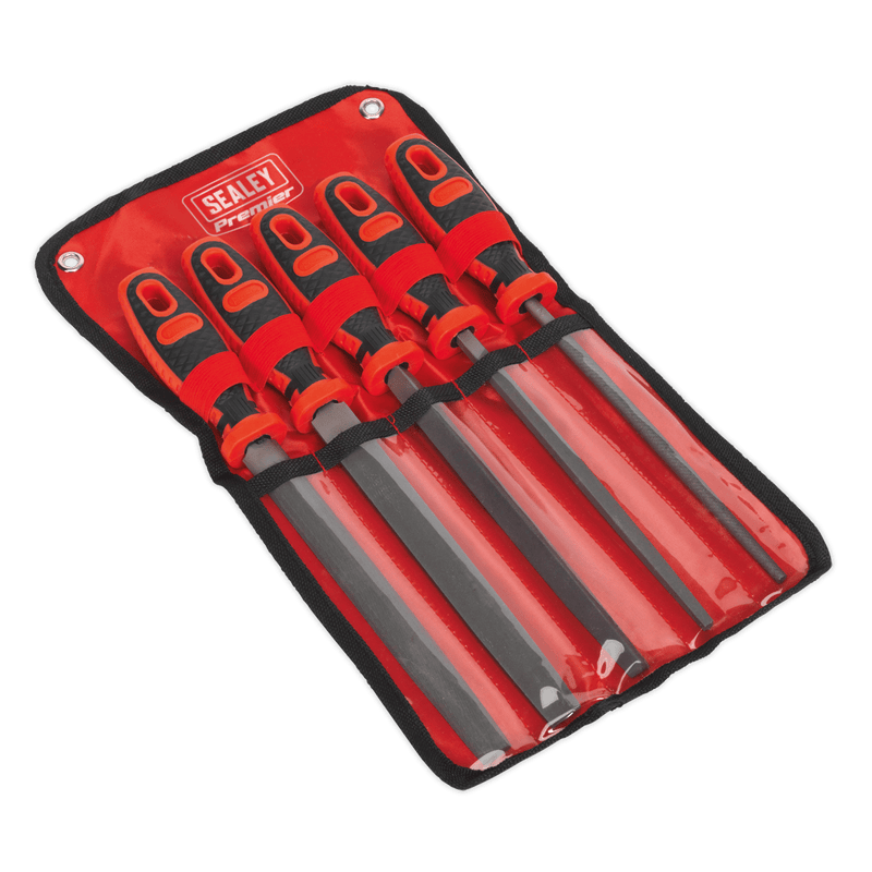 Sealey Files 5pc 200mm Engineer’s File Set-AK573 5024209039673 AK573 - Buy Direct from Spare and Square