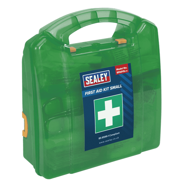 Sealey First Aid Small First Aid Travel Kit - BS 8599-1 Compliant-SFA01S 5051747657472 SFA01S - Buy Direct from Spare and Square