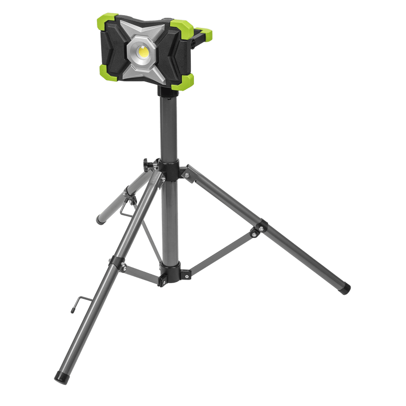 Sealey Floodlights 30W COB LED Portable Floodlight & Telescopic Tripod-LED3000PBKIT 5054630253478 LED3000PBKIT - Buy Direct from Spare and Square