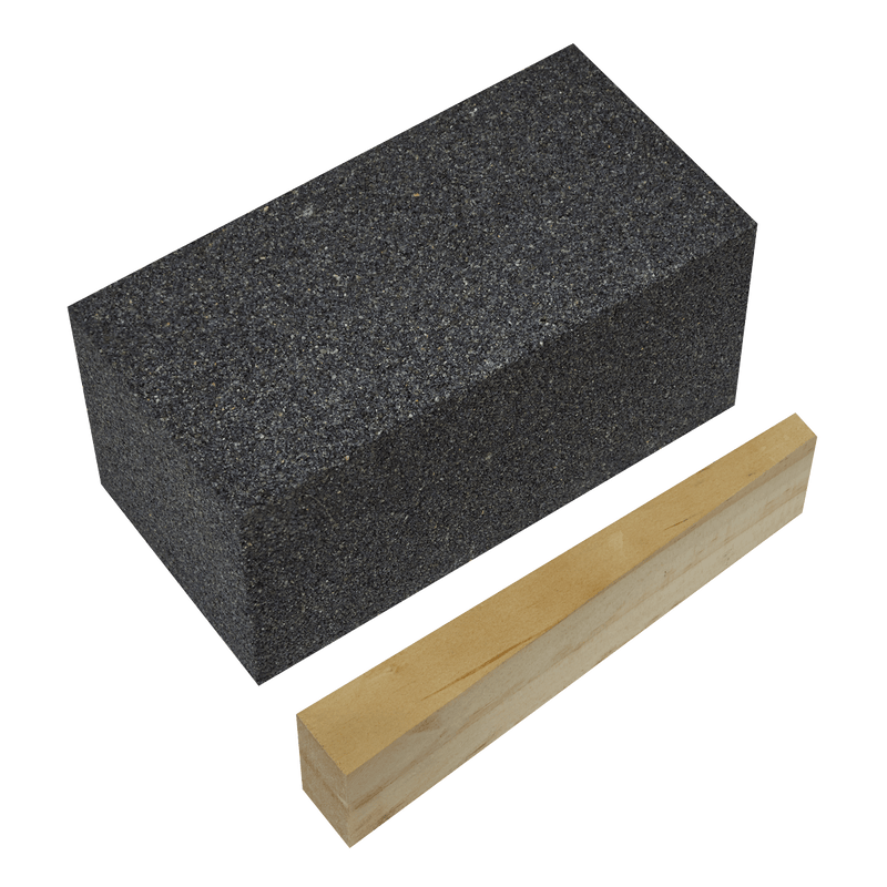 Sealey Floor Grinding Blocks 50 x 50 x 100mm Floor Grinding Block 12Grit - Pack of 6-FGB12 5054511797220 FGB12 - Buy Direct from Spare and Square