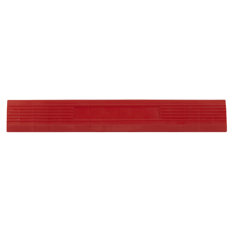 Sealey Floor Tiles 400 x 60mm Red Male Polypropylene Floor Tile Edge - Pack of 6-FT3ERM 5054511685978 FT3ERM - Buy Direct from Spare and Square