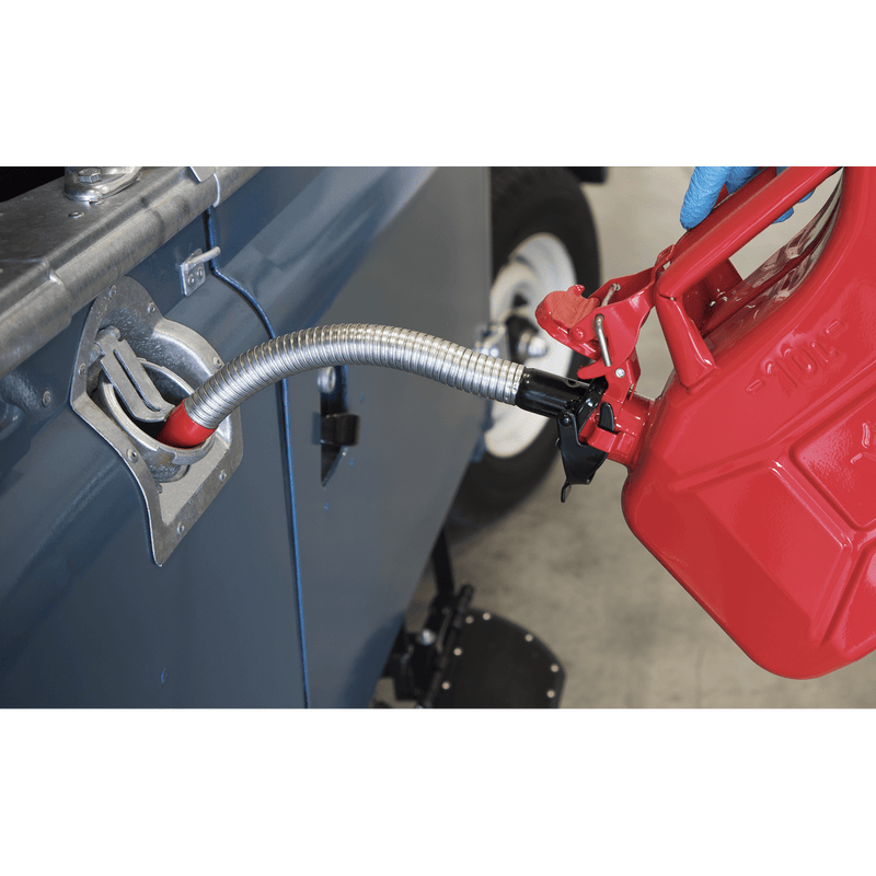 Sealey Fuel Cans Flexible Pouring Spout - Petrol-JC20P/S 5054511729948 JC20P/S - Buy Direct from Spare and Square