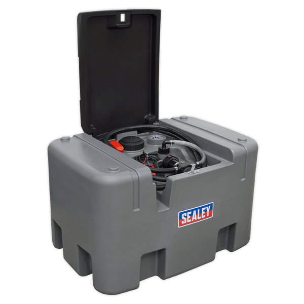 Sealey Fuel Transfer 400L Portable Diesel Tank 12V-D400T 5054511555790 D400T - Buy Direct from Spare and Square