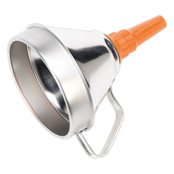 Sealey Funnels Ø160mm Metal Funnel with Filter-FM16 5024209815772 FM16 - Buy Direct from Spare and Square