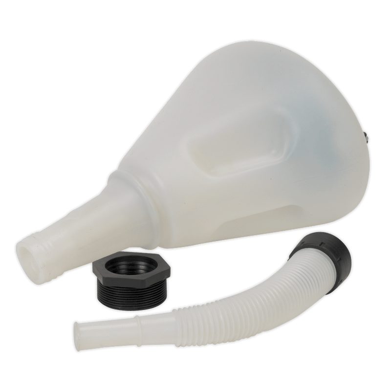 Sealey Funnels Ø240mm Funnel with Closing Lid-F99240 5051747522831 F99240 - Buy Direct from Spare and Square