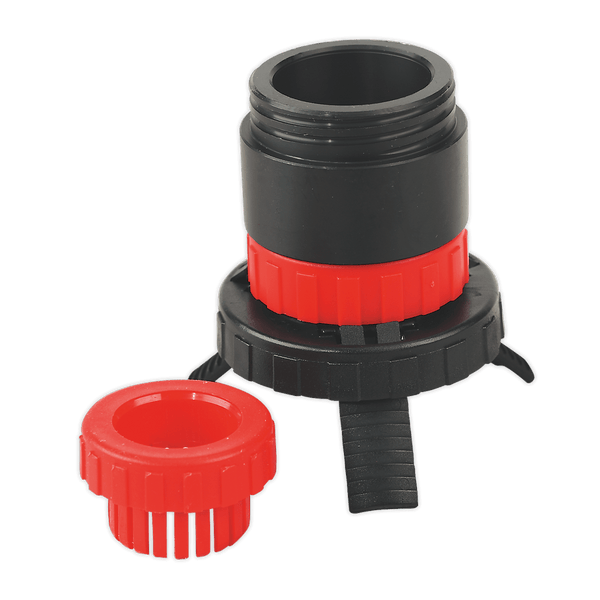 Sealey Funnels Universal Drum Adaptor fits SOLV/SF to Plastic Pouring Spouts-SOLV/SFX 5024209332668 SOLV/SFX - Buy Direct from Spare and Square
