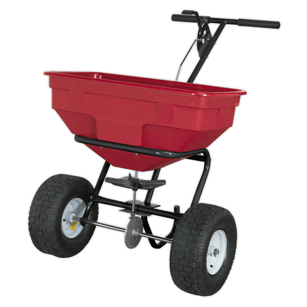 Sealey Garden Tools 57kg Walk Behind Broadcast Spreader-SPB57W 5051747604575 SPB57W - Buy Direct from Spare and Square