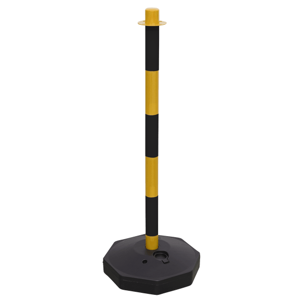 Sealey General Workshop Tools Black/Yellow Post with Base-BYPB01 5054630268311 BYPB01 - Buy Direct from Spare and Square