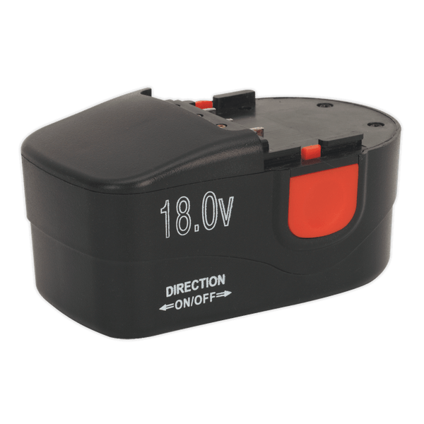 Sealey Grease Guns 18V 2Ah Lithium-ion Power Tool Battery for CPG18V-CPG18VBP 5054511341669 CPG18VBP - Buy Direct from Spare and Square