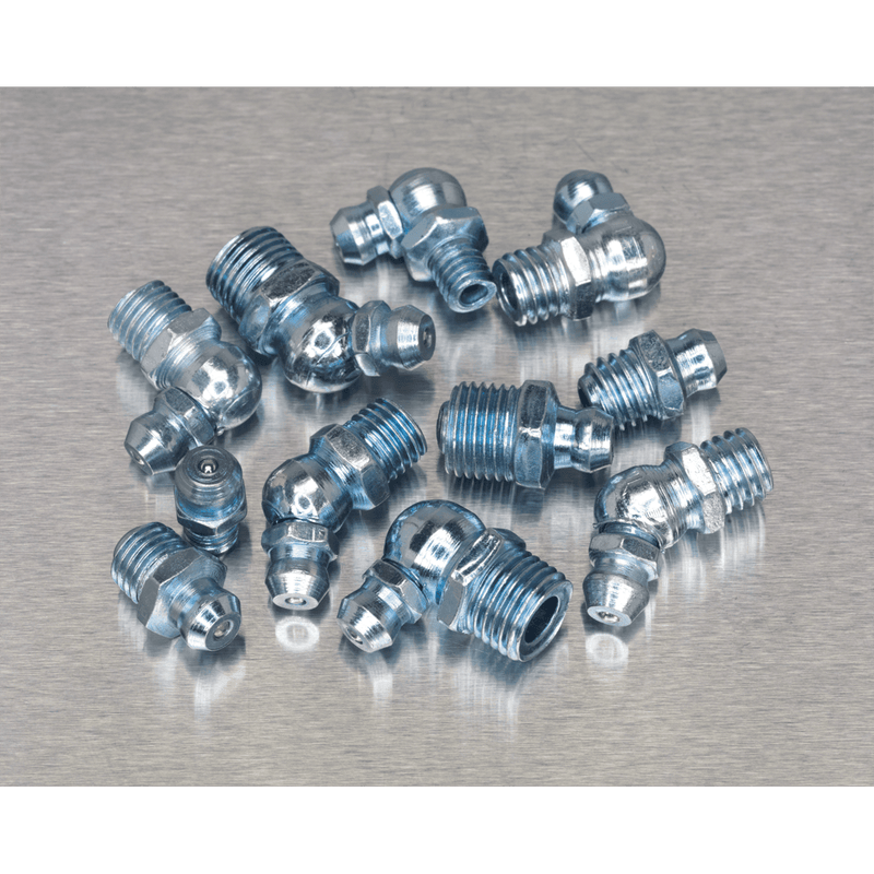 Sealey Grease Nipples 115pc Grease Nipple Assortment-AB008GN 5054511018714 AB008GN - Buy Direct from Spare and Square