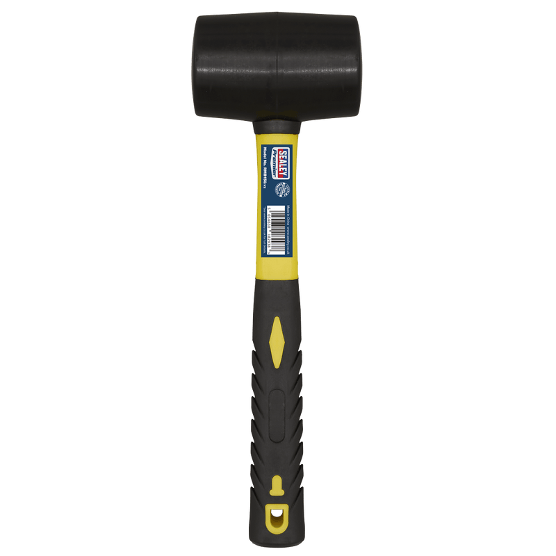 Sealey Hammers 1.5lb Rubber Mallet with Fibreglass Shaft-RMB150 5054630182938 RMB150 - Buy Direct from Spare and Square
