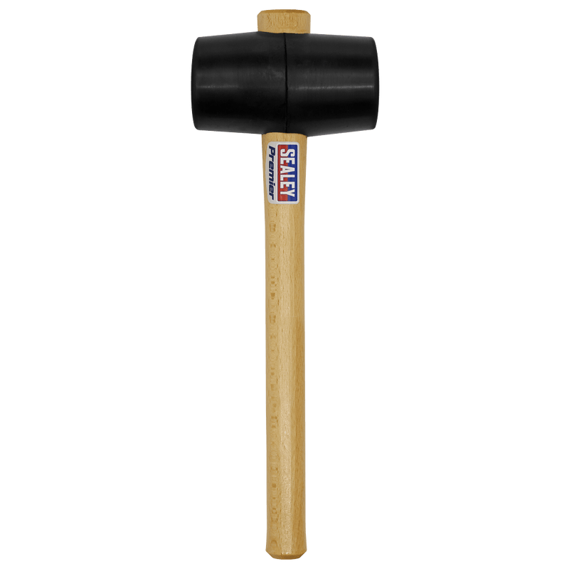 Sealey Hammers 1.75lb Rubber Mallet - Black-RMB175 5024209371636 RMB175 - Buy Direct from Spare and Square