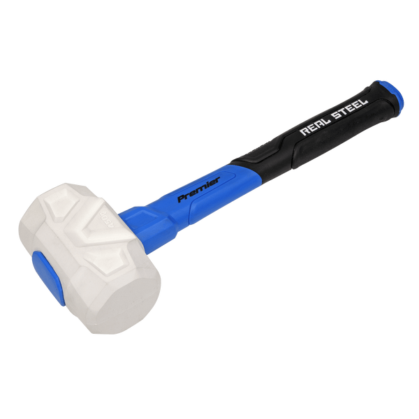 Sealey Hammers 16oz Rubber Mallet with Fibreglass Shaft-RMG16 5054511961171 RMG16 - Buy Direct from Spare and Square