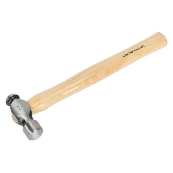 Sealey Hammers 1lb Ball Pein Hammer with Hickory Shaft-BPH16 5024209277587 BPH16 - Buy Direct from Spare and Square