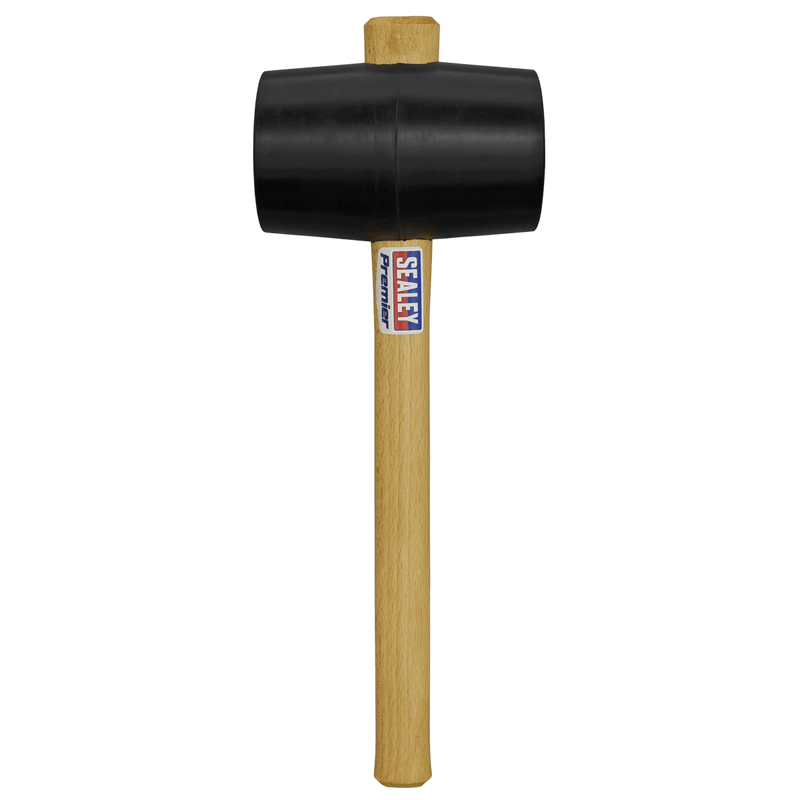Sealey Hammers 2.5lb Rubber Mallet - Black-RMB250 5024209546546 RMB250 - Buy Direct from Spare and Square