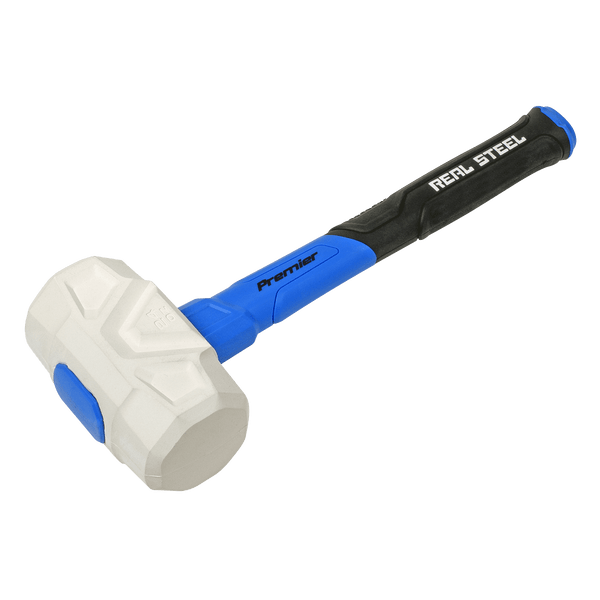Sealey Hammers 24oz Rubber Mallet with Fibreglass Shaft-RMG24 5054511976892 RMG24 - Buy Direct from Spare and Square