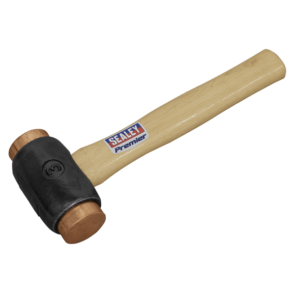 Sealey Hammers 4.3lb Copper Faced Hammer with Hickory Shaft-CFH04 5051747524248 CFH04 - Buy Direct from Spare and Square
