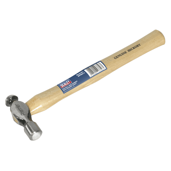 Sealey Hammers 8oz Ball Pein Hammer with Hickory Shaft-BPH08 5024209277563 BPH08 - Buy Direct from Spare and Square