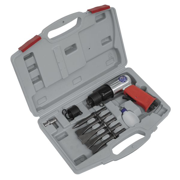 Sealey Hammers Air Hammer Kit Medium Stroke-GSA12 5054511731729 GSA12 - Buy Direct from Spare and Square
