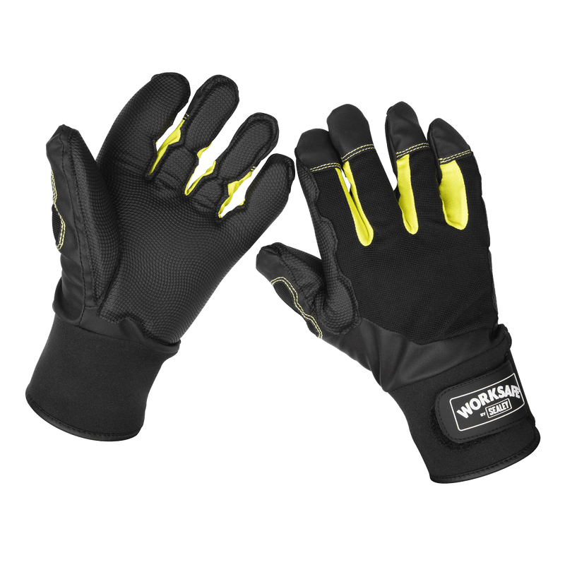 Sealey Hand Protection Anti-Vibration Gloves Large - Pair-9142L 5054511809046 9142L - Buy Direct from Spare and Square