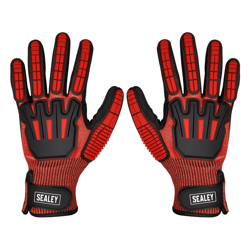 Sealey Hand Protection Cut & Impact Resistant Gloves - Large - Pair-SSP38L 5054630031953 SSP38L - Buy Direct from Spare and Square