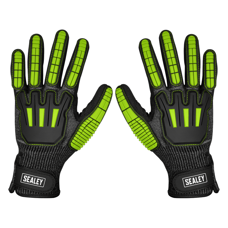 Sealey Hand Protection Cut & Impact Resistant Gloves - Large - Pair-SSP39L 5054630176814 SSP39L - Buy Direct from Spare and Square