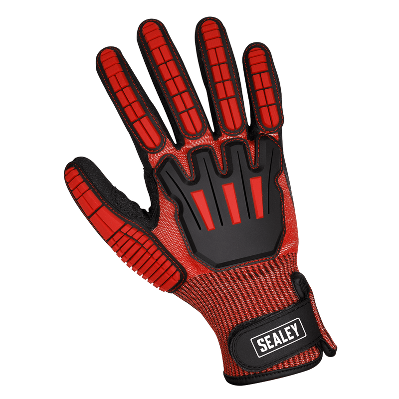 Sealey Hand Protection Cut & Impact Resistant Gloves - X-Large - Pair-SSP38XL 5054630031960 SSP38XL - Buy Direct from Spare and Square