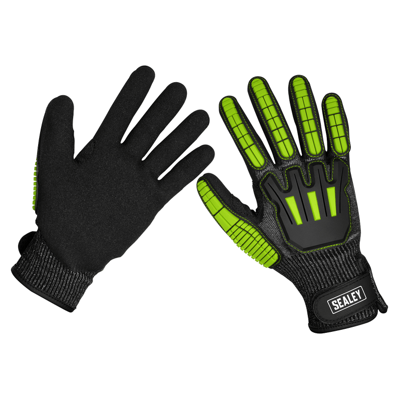 Sealey Hand Protection Cut & Impact Resistant Gloves - X-Large - Pair-SSP39XL 5054630176784 SSP39XL - Buy Direct from Spare and Square