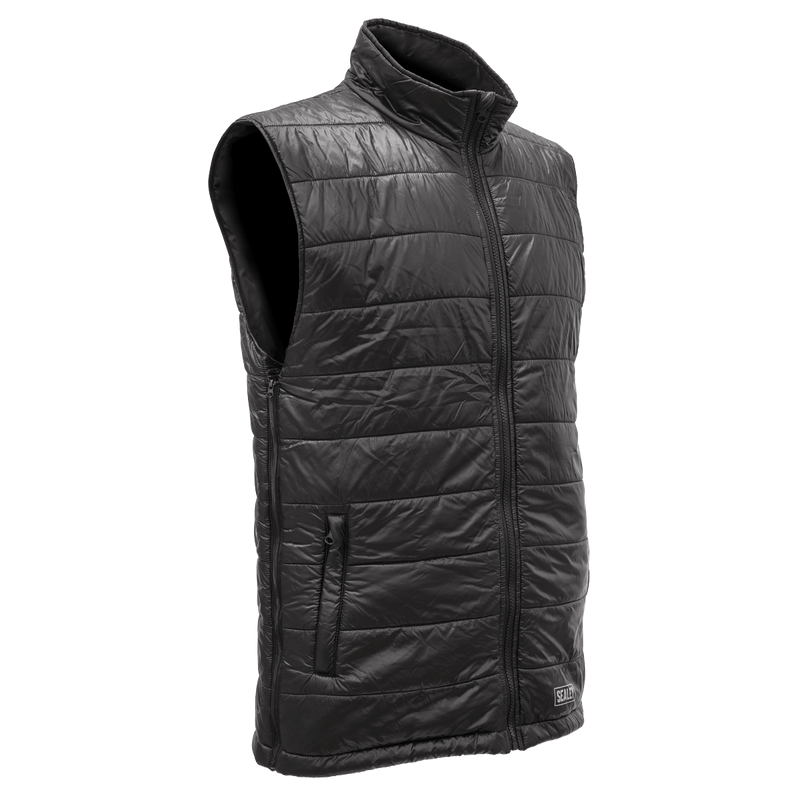 Sealey Heated Clothing 5V Heated Puffy Gilet - 44" to 52" Chest with Power Bank 10Ah-HG01KIT 5054630212024 HG01KIT - Buy Direct from Spare and Square