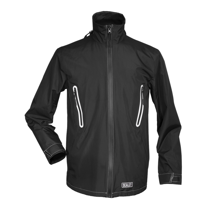 Sealey Heated Clothing 5V Heated Rain Jacket - 50" Chest X-Large-WPHJ04 5054511943993 WPHJ04 - Buy Direct from Spare and Square