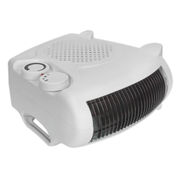 Sealey Heater 2000w Fan Heater - 2 Heat Settings - Thermostat Controlled FH2010 - Buy Direct from Spare and Square