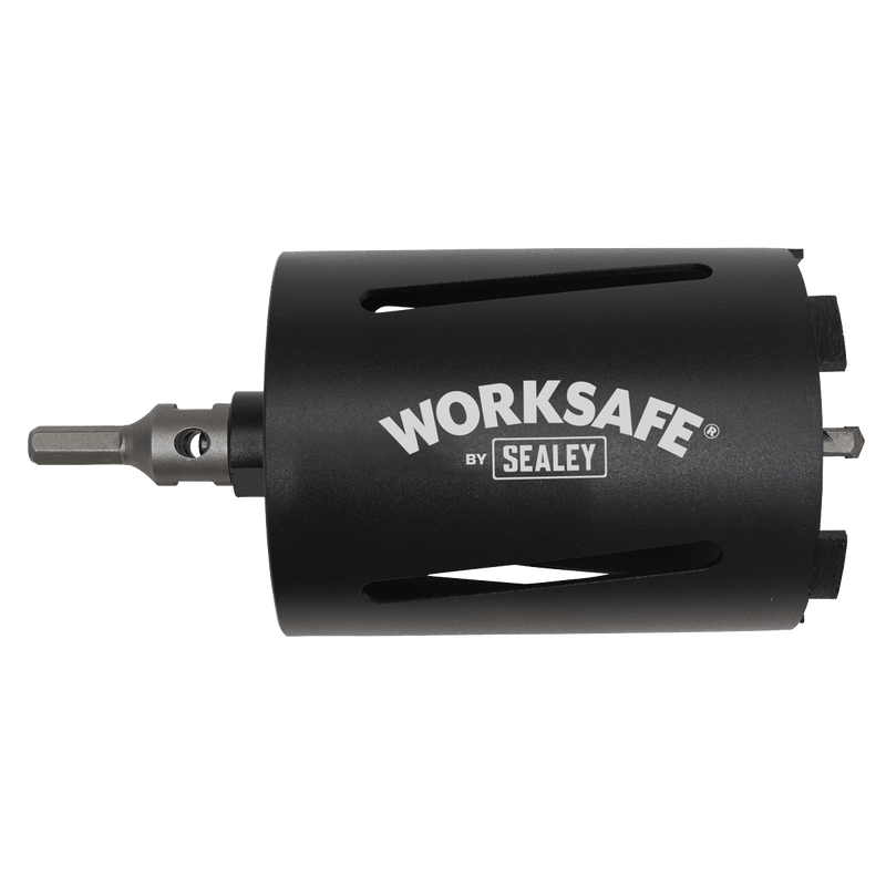Sealey Hole Saws Ø117mm x 150mm Core-to-Go Dry Diamond Core Drill-CTG117 5055111208345 CTG117 - Buy Direct from Spare and Square