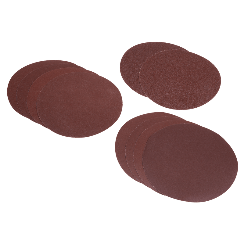 Sealey Hook-and-Loop Sanding Disc Set Ø150mm 5054630220975 SSDS01 - Buy Direct from Spare and Square