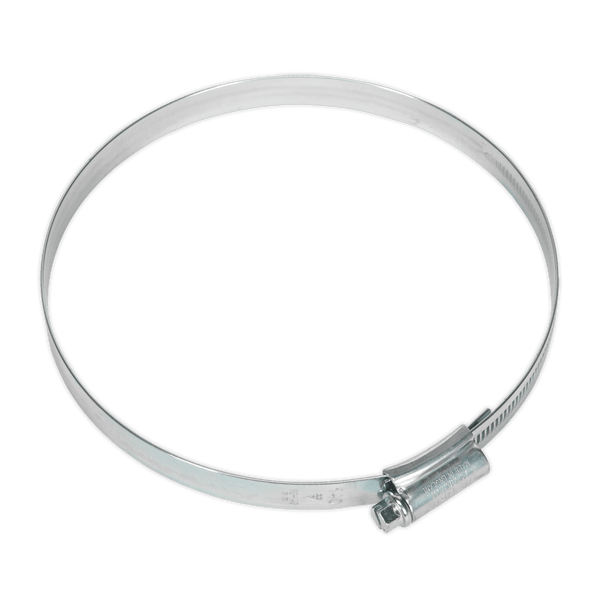 Sealey Hose Clips Ø110-140mm Zinc Plated HI-GRIP® Hose Clip - Pack of 10-HCJ6 5051747993679 HCJ6 - Buy Direct from Spare and Square