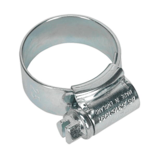 Sealey Hose Clips Ø17-25mm Zinc Plated HI-GRIP® Hose Clip - Pack of 20-HCJ0X 5051747993365 HCJ0X - Buy Direct from Spare and Square