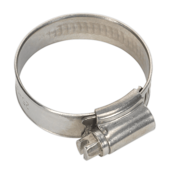 Sealey Hose Clips Ø25-38mm Stainless Steel Hose Clip - Pack of 10-SHCSS1A 5054511036831 SHCSS1A - Buy Direct from Spare and Square