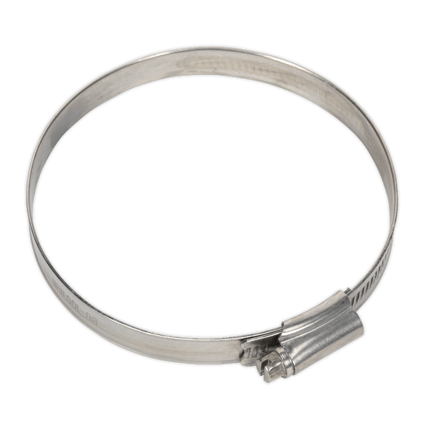 Sealey Hose Clips Ø80-100mm Stainless Steel Hose Clip - Pack of 5-SHCSS4 5054511036923 SHCSS4 - Buy Direct from Spare and Square
