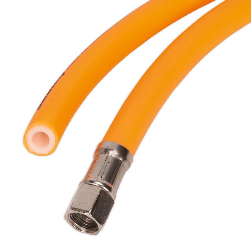 Sealey Hose Individual 10m x Ø8mm High-Visibility Hybrid Air Hose with 1/4"BSP Unions-AHHC10 5054511116786 AHHC10 - Buy Direct from Spare and Square