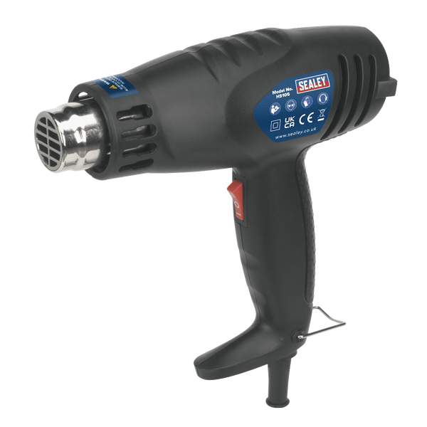 Sealey Hot Air Guns 1600W Hot Air Gun 375°C/500°C-HS105 5051747354241 HS105 - Buy Direct from Spare and Square