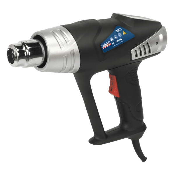 Sealey Hot Air Guns 2000W Hot Air Gun Kit 350°C/600°C-HS103K 5024209546195 HS103K - Buy Direct from Spare and Square