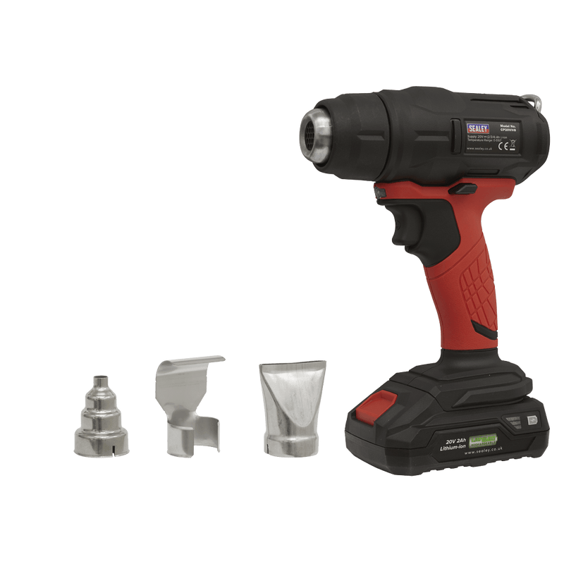 Sealey Hot Air Guns 20V SV20 Series Cordless Hot Air Gun - Body Only-CP20VHG 5054511649123 CP20VHG - Buy Direct from Spare and Square