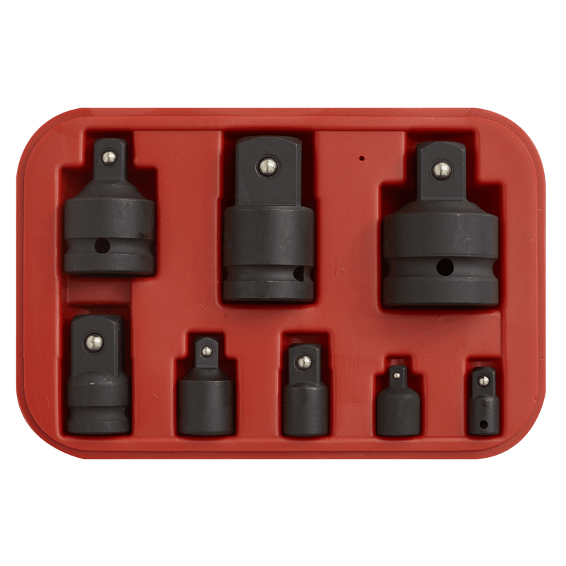 Sealey Impact Socket Accessories 8pc Impact Socket Adaptor Set-AK5900B 5051747439115 AK5900B - Buy Direct from Spare and Square