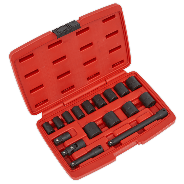 Sealey Impact Socket Sets 17pc 3/8"Sq Drive Impact Socket Set-AK68217 5054511267501 AK68217 - Buy Direct from Spare and Square
