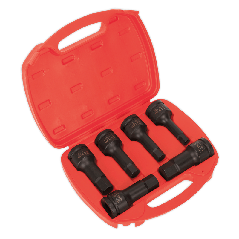 Sealey Impact Socket Sets 6pc 3/4"Sq Drive Impact Hex Socket Bit Set-AK5586 5024209947022 AK5586 - Buy Direct from Spare and Square