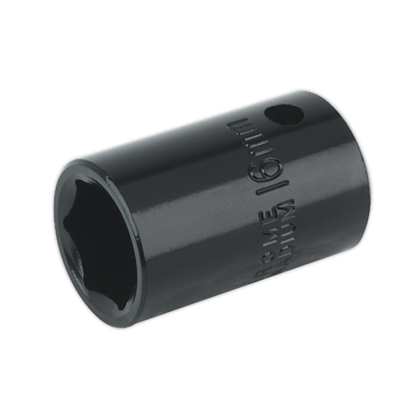 Sealey Impact Sockets Individual 16mm 1/2"Sq Drive Impact Socket-IS1216 5024209739917 IS1216 - Buy Direct from Spare and Square