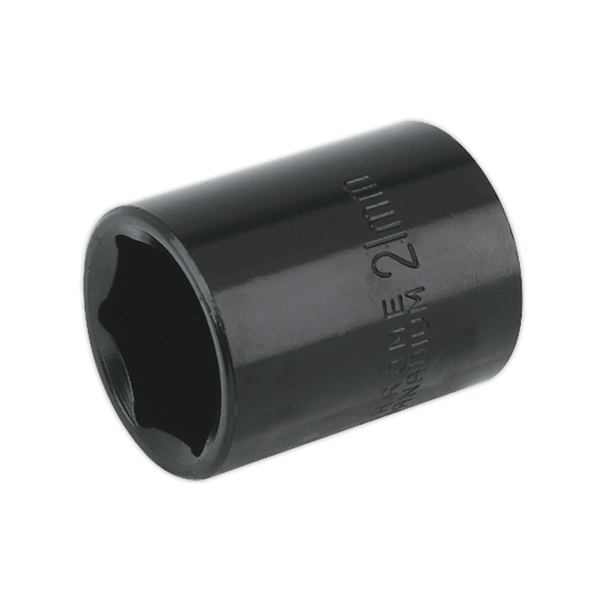 Sealey Impact Sockets Individual 21mm 1/2"Sq Drive Impact Socket-IS1221 5024209740173 IS1221 - Buy Direct from Spare and Square