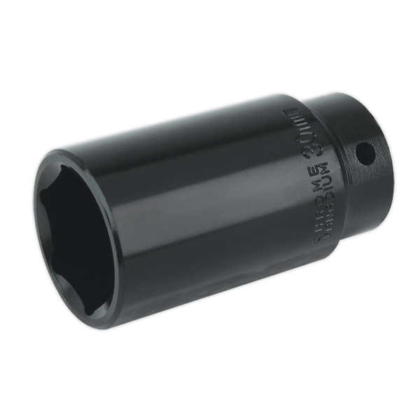 Sealey Impact Sockets Individual 30mm 1/2"Sq Drive Deep Impact Socket-IS1230D 5024209740463 IS1230D - Buy Direct from Spare and Square